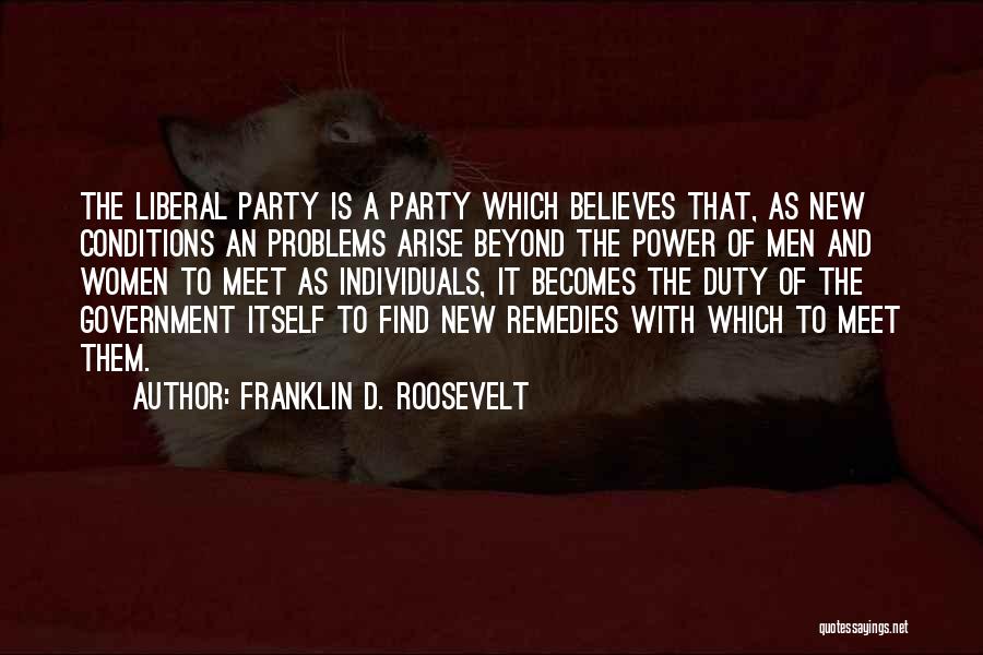 Remedies Quotes By Franklin D. Roosevelt