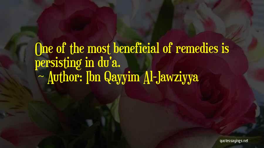 Remedies Quotes By Ibn Qayyim Al-Jawziyya