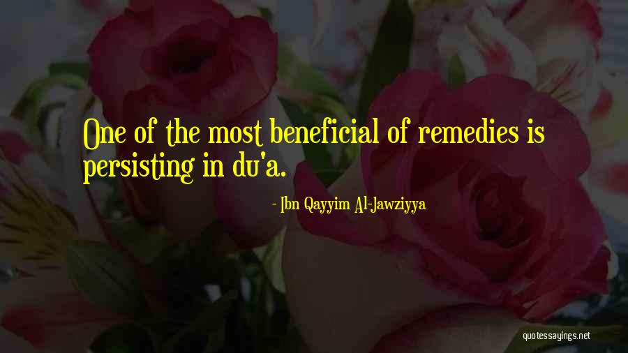 Remedies Quotes By Ibn Qayyim Al-Jawziyya