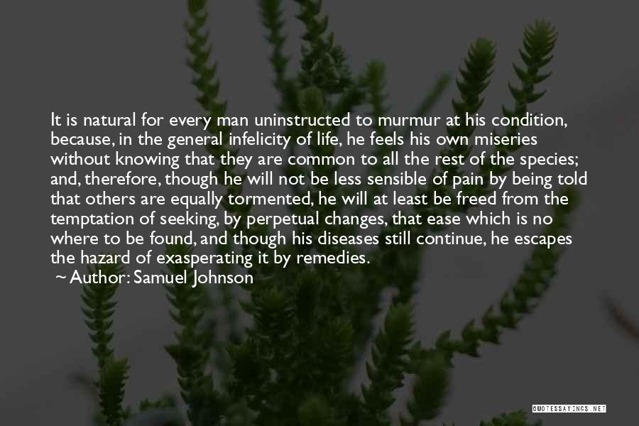 Remedies Quotes By Samuel Johnson Remedies Quotes By Samuel Johnson