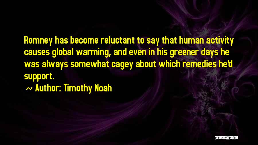 Remedies Quotes By Timothy Noah
