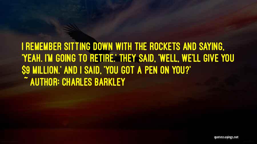 Remember 9/11/01 Quotes By Charles Barkley