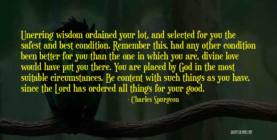 Remember Good Things Quotes By Charles Spurgeon