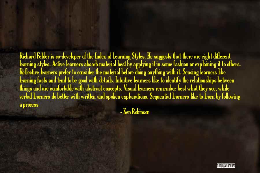 Remember Good Things Quotes By Ken Robinson Remember Good Things Quotes By Ken Robinson