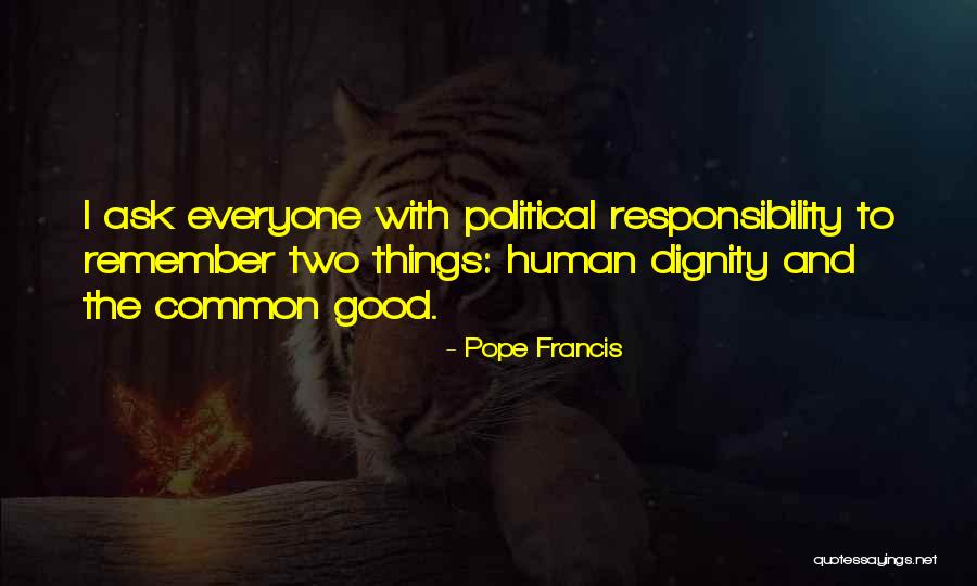 Remember Good Things Quotes By Pope Francis