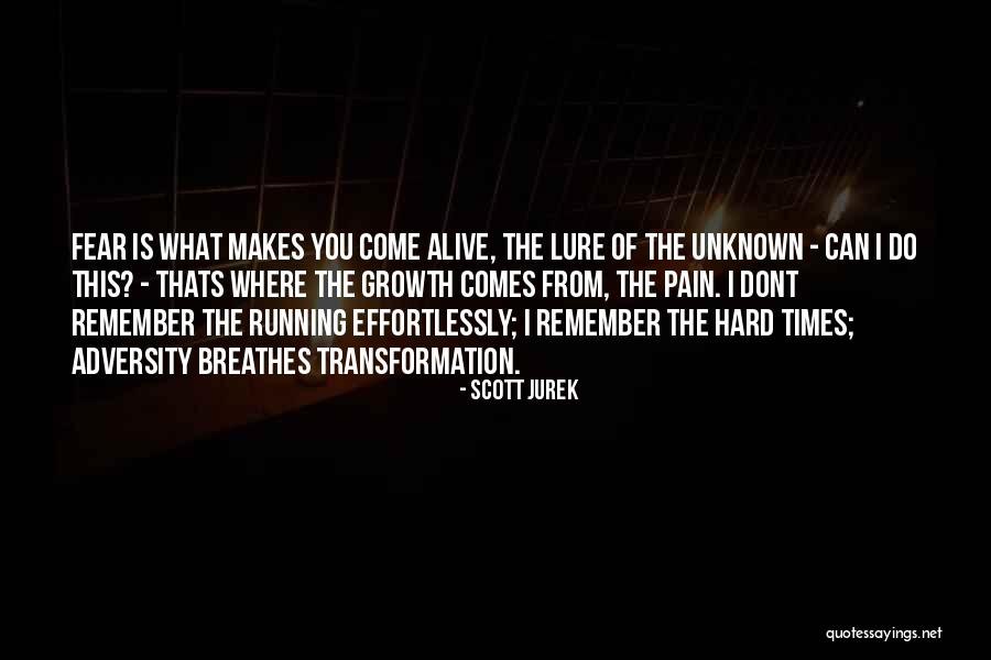 Remember Growth Quotes By Scott Jurek Remember Growth Quotes By Scott Jurek