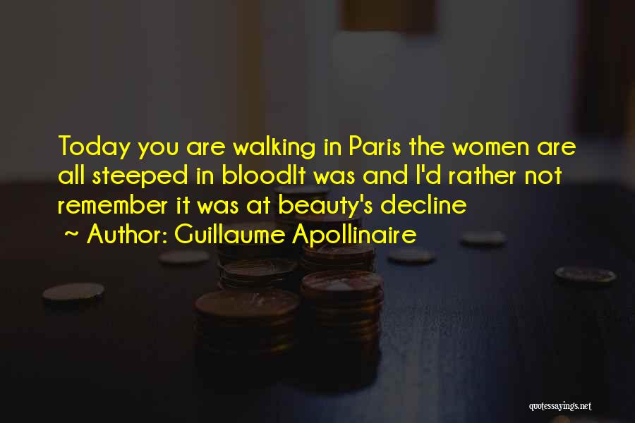 Remember I Love You Quotes By Guillaume Apollinaire