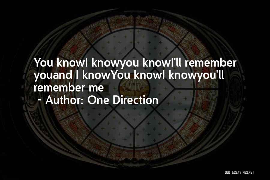 Remember I Love You Quotes By One Direction