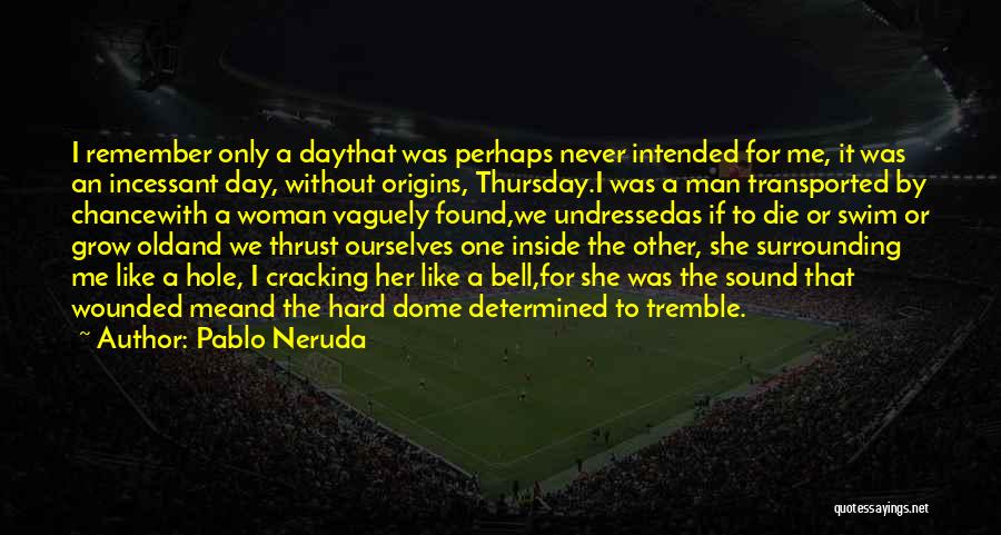 Remember Old Day Quotes By Pablo Neruda