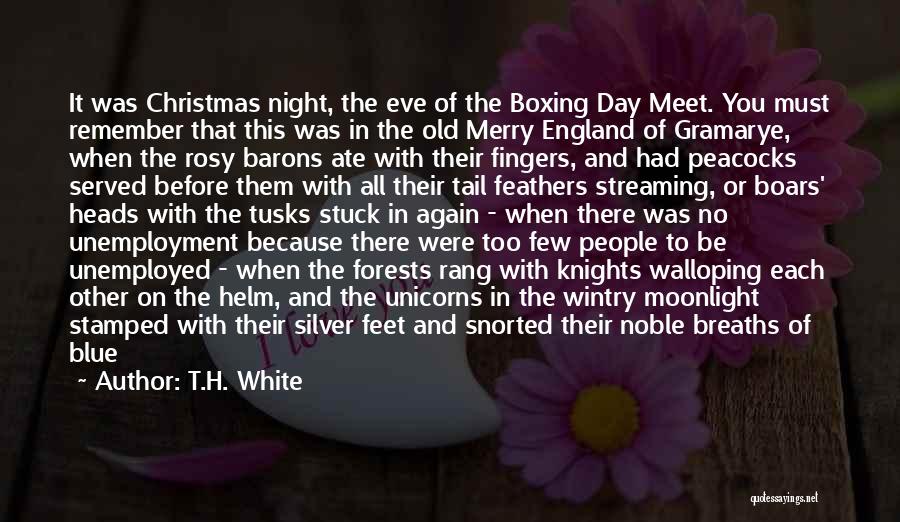 Remember Old Day Quotes By T.H. White