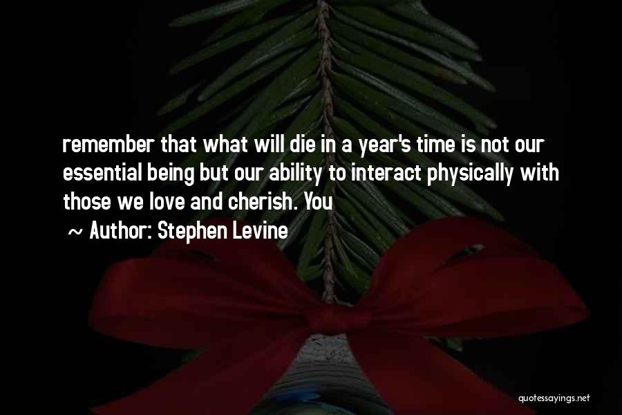 Remember Our Love Quotes By Stephen Levine