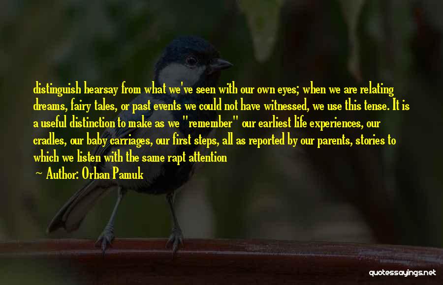 Remember Our Past Quotes By Orhan Pamuk