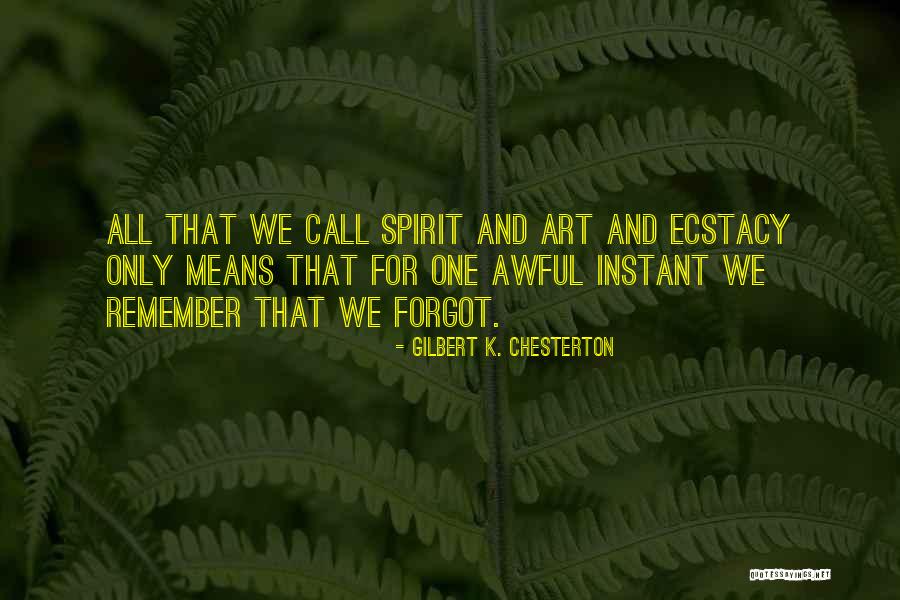 Remember That You Were Art Quotes By Gilbert K. Chesterton Remember That You Were Art Quotes By Gilbert K. Chesterton