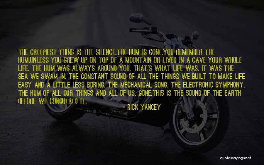 Remember The Little Things Quotes By Rick Yancey Remember The Little Things Quotes By Rick Yancey