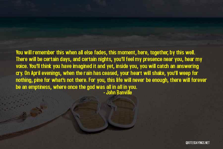 Remember The Memories Quotes By John Banville