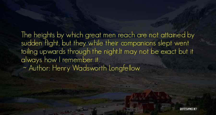 Remember The Night Quotes By Henry Wadsworth Longfellow