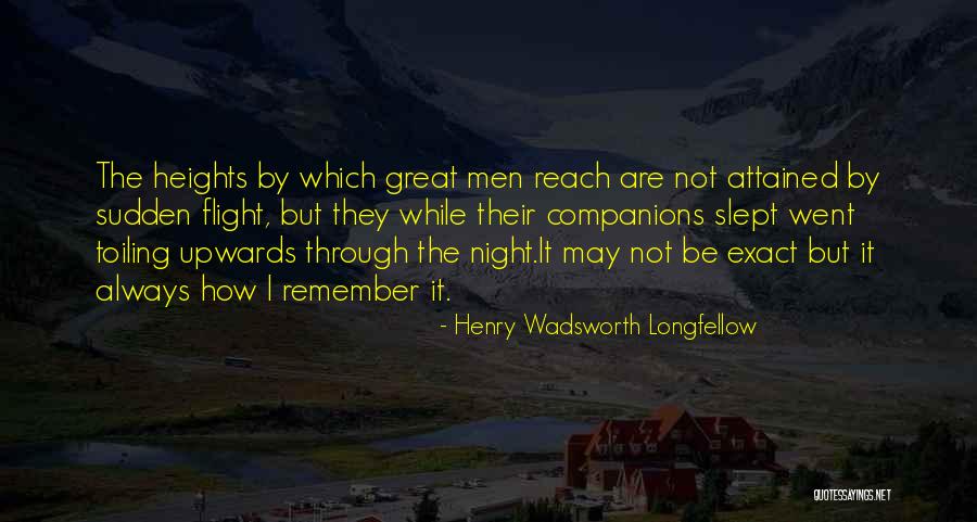 Remember The Night Quotes By Henry Wadsworth Longfellow