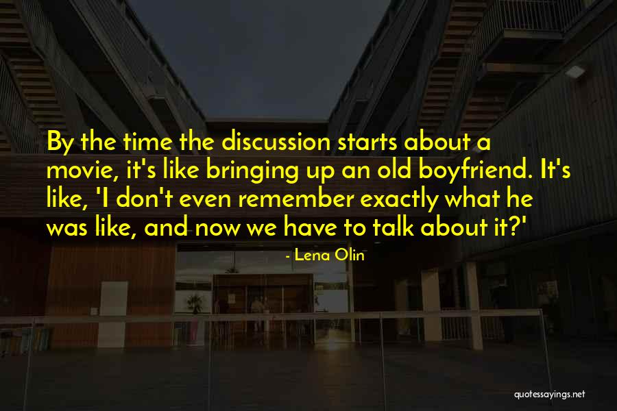 Remember The Time Quotes By Lena Olin