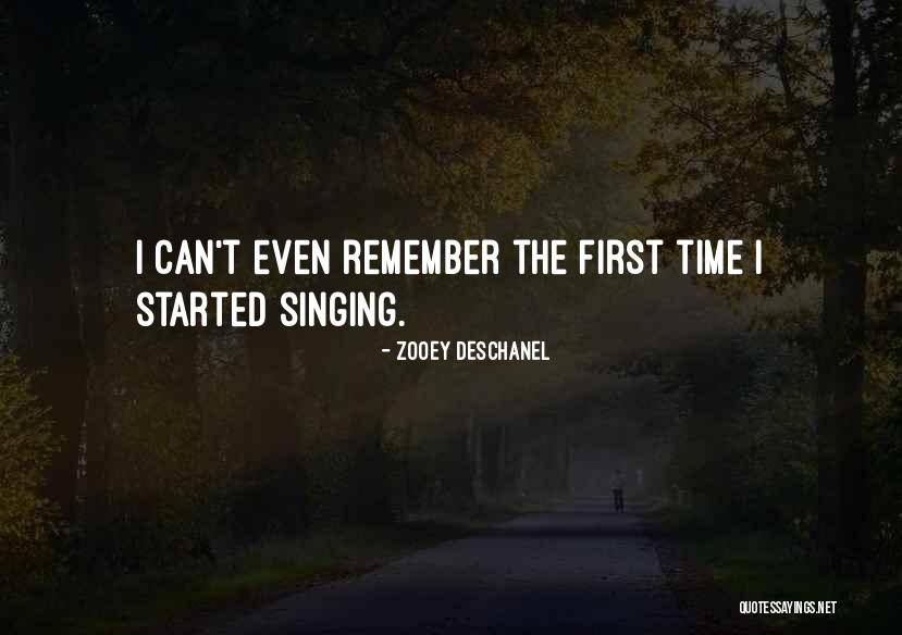 Remember The Time Quotes By Zooey Deschanel