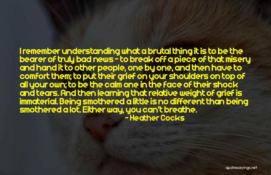 Remember To Breathe Quotes By Heather Cocks