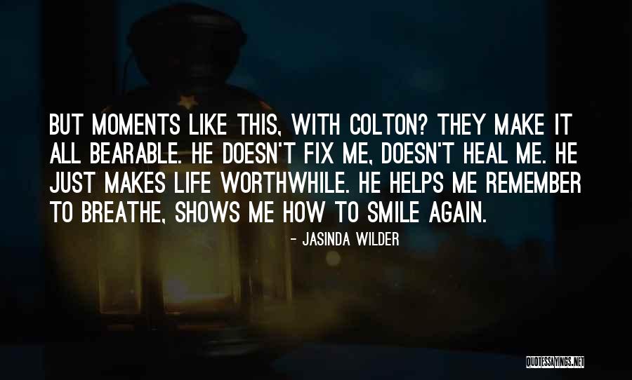Remember To Breathe Quotes By Jasinda Wilder