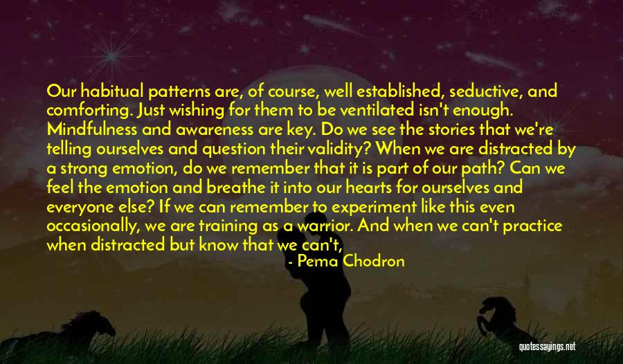 Remember To Breathe Quotes By Pema Chodron