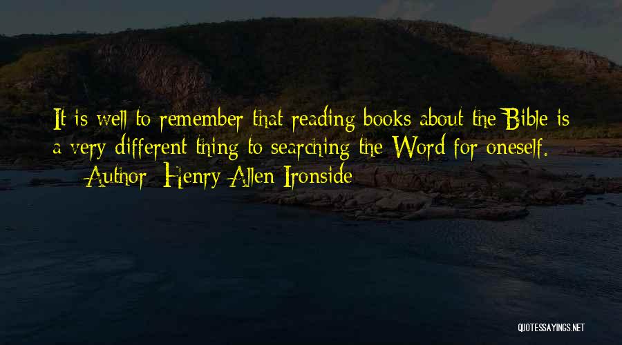 Remember When You Were Mine Quotes By Henry Allen Ironside