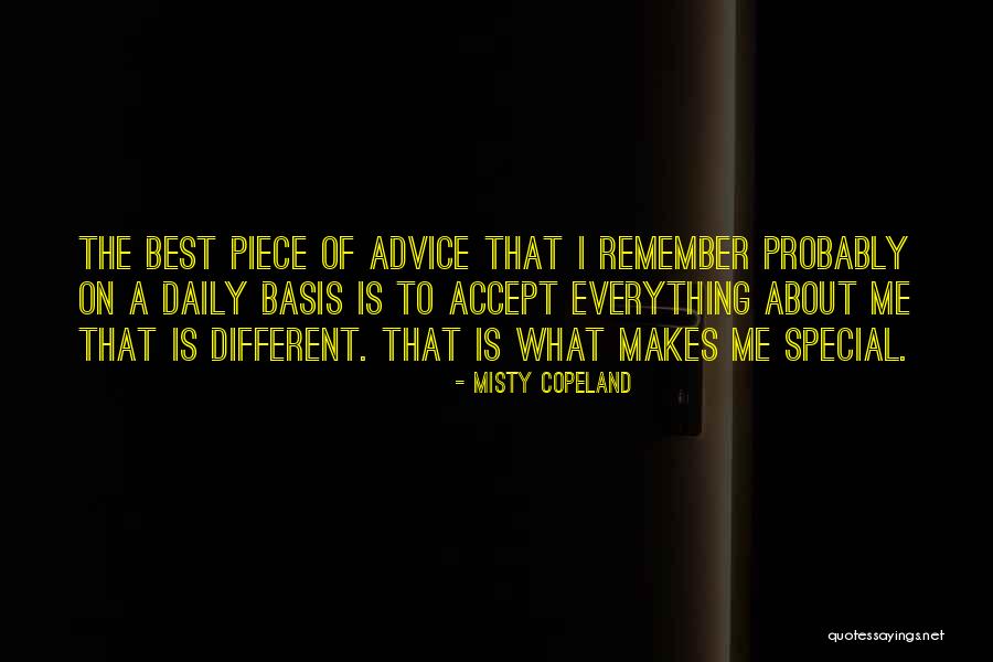 Remember You Are Special Quotes By Misty Copeland Remember You Are Special Quotes By Misty Copeland