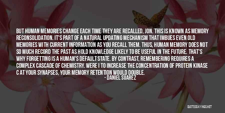 Remembering Knowledge Quotes By Daniel Suarez Remembering Knowledge Quotes By Daniel Suarez
