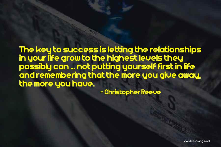 Remembering Past Relationships Quotes By Christopher Reeve Remembering Past Relationships Quotes By Christopher Reeve