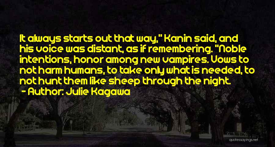 Remembering Your Past Quotes By Julie Kagawa