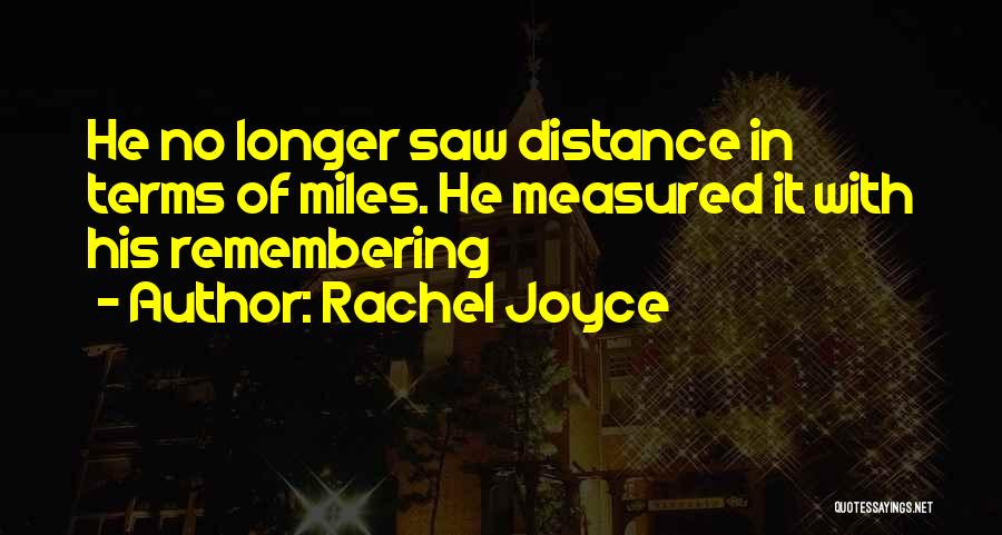 Remembering Your Past Quotes By Rachel Joyce