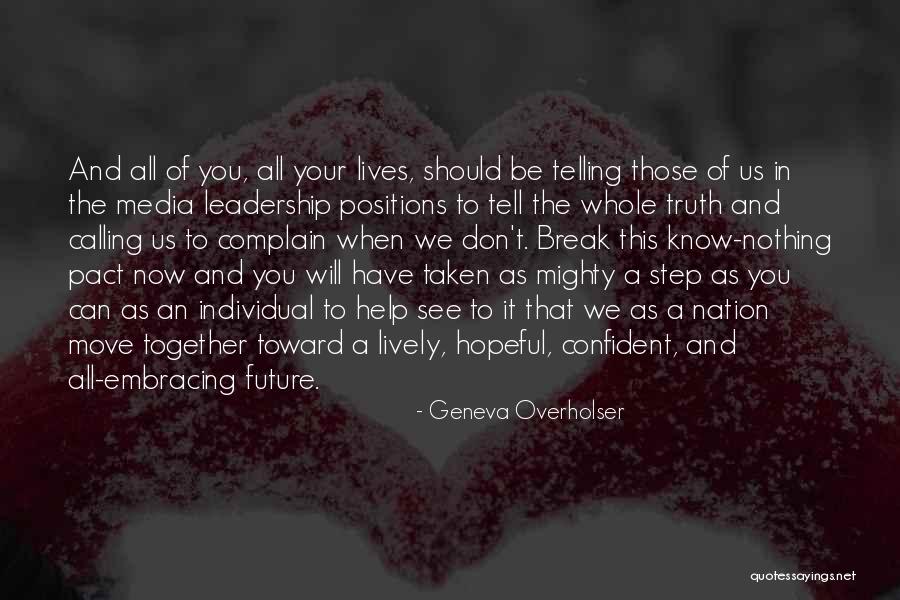 Remerciant Quelquun Quotes By Geneva Overholser Remerciant Quelquun Quotes By Geneva Overholser