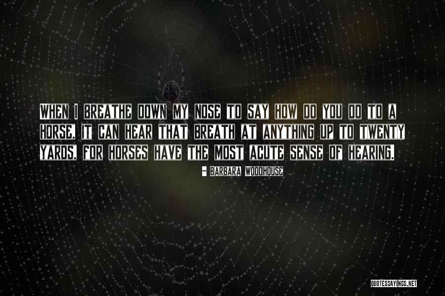 Remilgos Quotes By Barbara Woodhouse Remilgos Quotes By Barbara Woodhouse