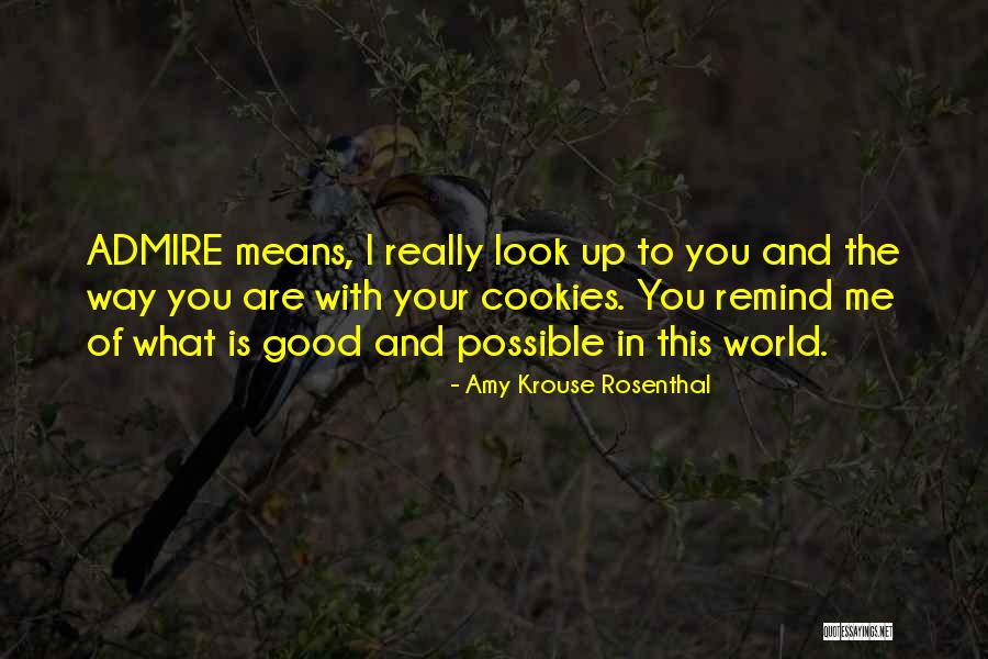 Remind Me To You Quotes By Amy Krouse Rosenthal