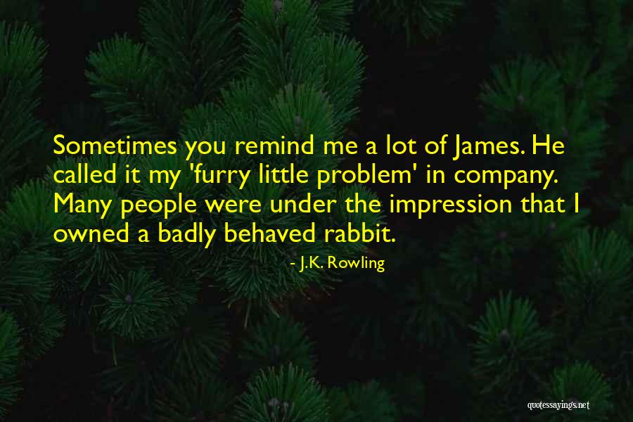 Remind You Quotes By J.K. Rowling Remind You Quotes By J.K. Rowling