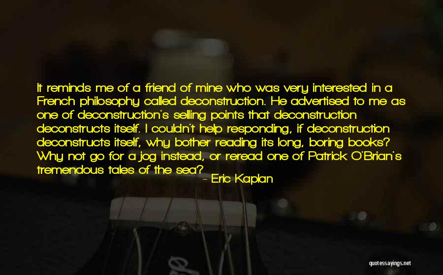 Reminds Me Quotes By Eric Kaplan Reminds Me Quotes By Eric Kaplan