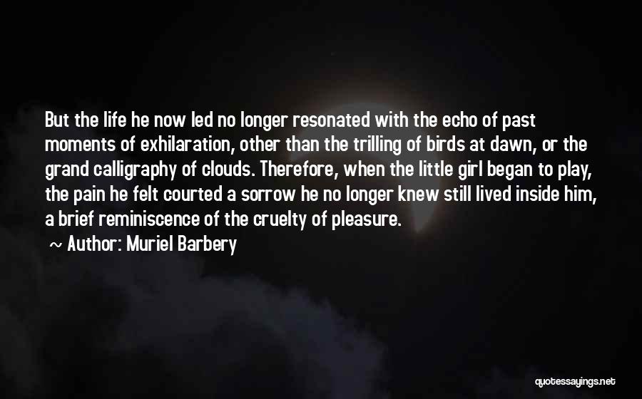 Reminiscence Quotes By Muriel Barbery