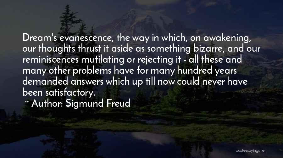 Reminiscences Quotes By Sigmund Freud