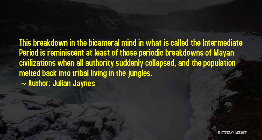 Reminiscent Quotes By Julian Jaynes