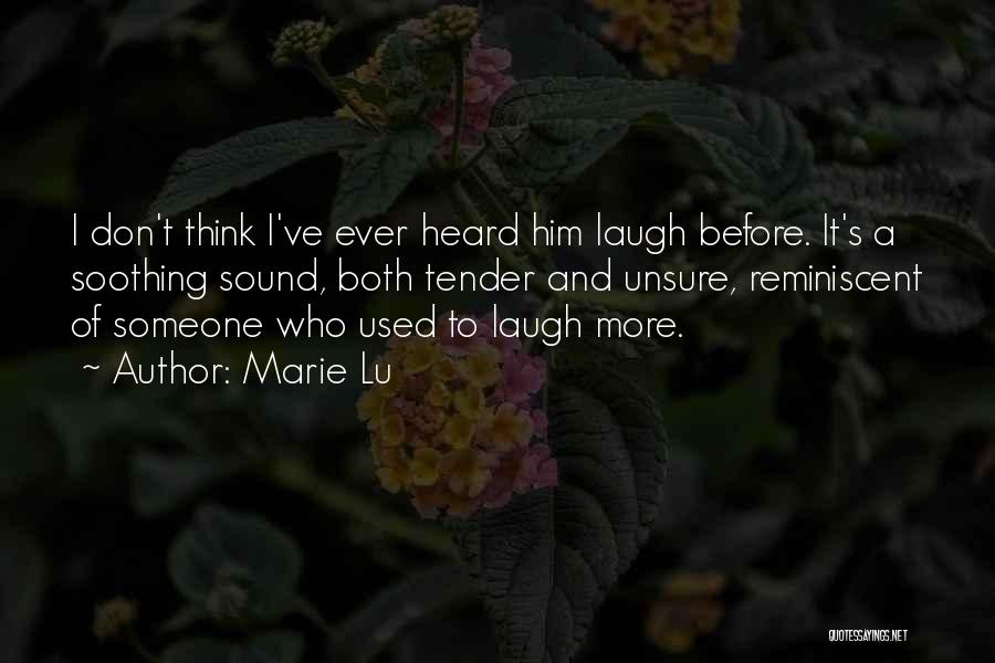 Reminiscent Quotes By Marie Lu