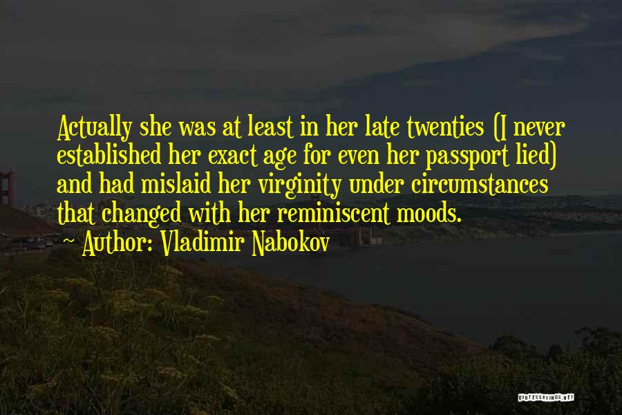 Reminiscent Quotes By Vladimir Nabokov