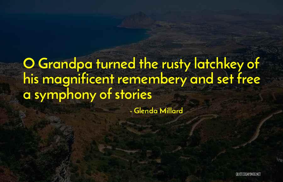 Reminiscing On The Past Quotes By Glenda Millard