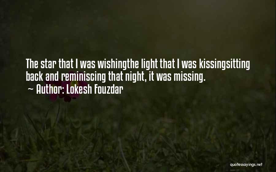 Reminiscing The Past Quotes By Lokesh Fouzdar