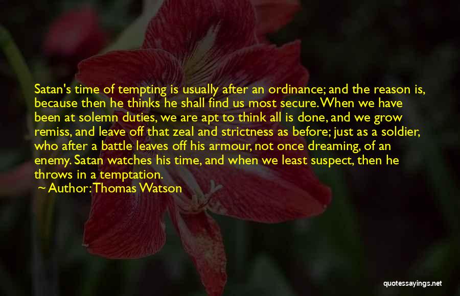Remiss Quotes By Thomas Watson