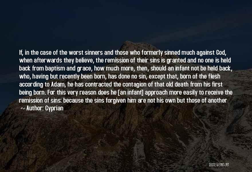 Remission Quotes By Cyprian