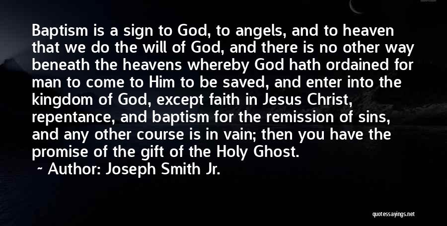 Remission Quotes By Joseph Smith Jr.