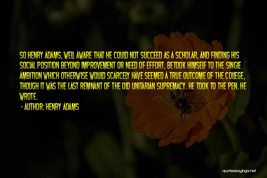 Remnant Quotes By Henry Adams