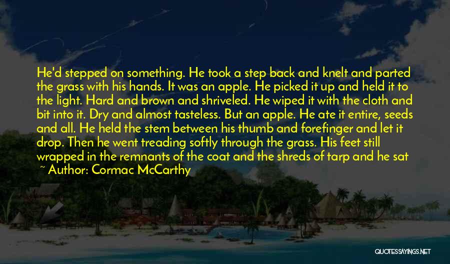 Remnants Quotes By Cormac McCarthy