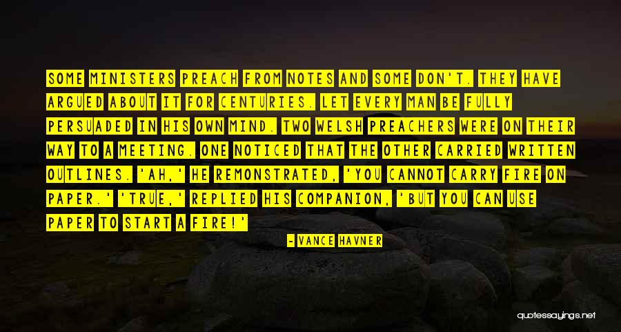 Remonstrated Quotes By Vance Havner